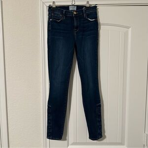 FRAME Denim Le Skinny De Jeanne Martha Jeans Snap Hem Womens Size 26